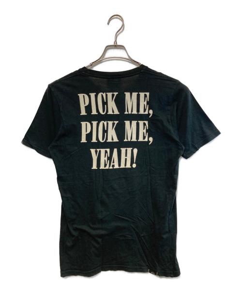 Hysteric Glamour（ヒステリックグラマー）Hysteric Glamour (ヒステリックグラマー) プリントTシャツ ブラック サイズ:Mの古着・服飾アイテム