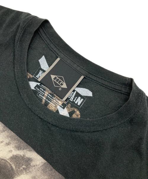 Hysteric Glamour（ヒステリックグラマー）Hysteric Glamour (ヒステリックグラマー) プリントTシャツ ブラック サイズ:Mの古着・服飾アイテム