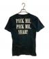 Hysteric Glamour (ヒステリックグラマー) プリントTシャツ ブラック サイズ:M：7000円