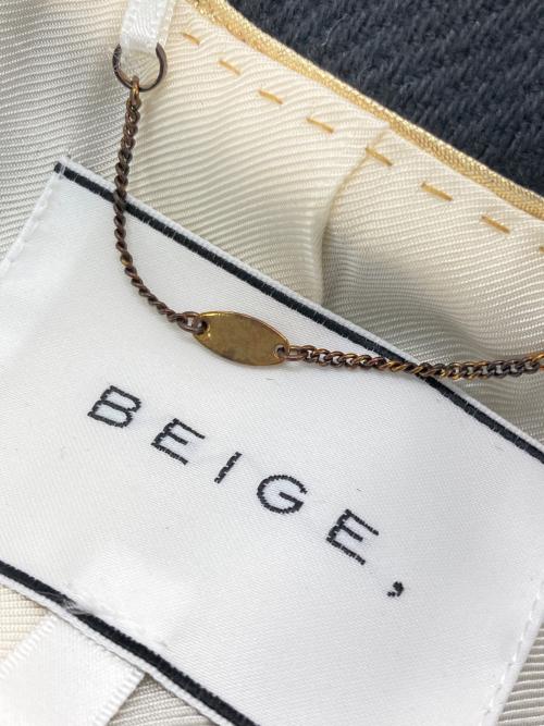 BEIGE（ベイジ）BEIGE (ベイジ) ロングジレ ブラック サイズ:2の古着・服飾アイテム