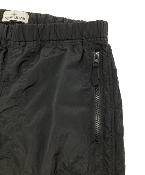 STONE ISLAND（ストーンアイランド）STONE ISLAND (ストーンアイランド) Nylon metal pants ブラック サイズ:Mの古着・服飾アイテム