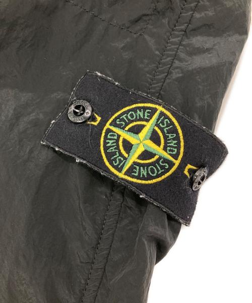 STONE ISLAND（ストーンアイランド）STONE ISLAND (ストーンアイランド) Nylon metal pants ブラック サイズ:Mの古着・服飾アイテム