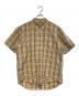 Burberry's（バーバリーズ）の古着「コットンリネンノバチェックS/Sシャツ」｜ベージュ