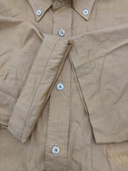 BURBERRY LONDON（バーバリーロンドン）BURBERRY LONDON (バーバリーロンドン) ホース刺繍ボタンダウンS/Sシャツ オレンジ サイズ:2Lの古着・服飾アイテム