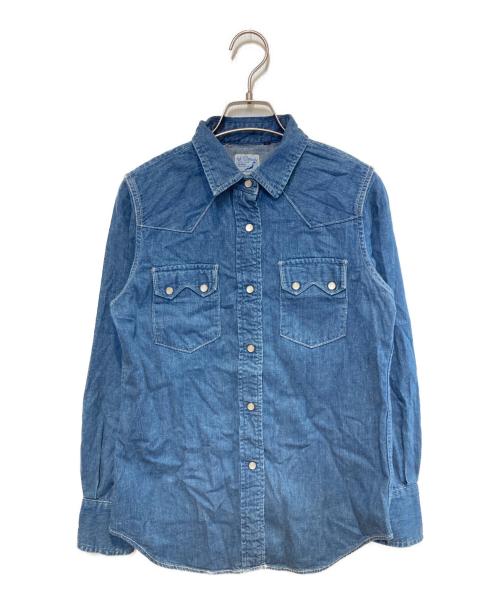 orSlow（オアスロウ）orSlow (オアスロウ) ウエスタンデニムシャツ インディゴ サイズ:Sの古着・服飾アイテム