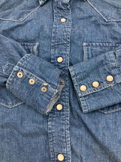 orSlow（オアスロウ）orSlow (オアスロウ) ウエスタンデニムシャツ インディゴ サイズ:Sの古着・服飾アイテム