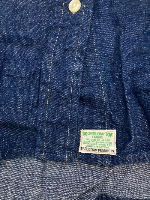 orSlow（オアスロウ）orSlow (オアスロウ) デニムシャツ インディゴ サイズ:Sの古着・服飾アイテム