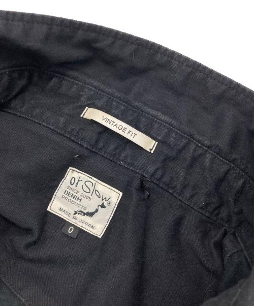 orSlow（オアスロウ）orSlow (オアスロウ) デニムウエスタンシャツ ブラック サイズ:XSの古着・服飾アイテム