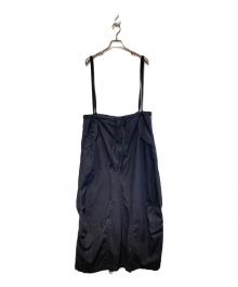 BEAMS BOY（ビームスボーイ）の古着「ARMY オーバー パンツ アレンジ ワンピース」｜ネイビー