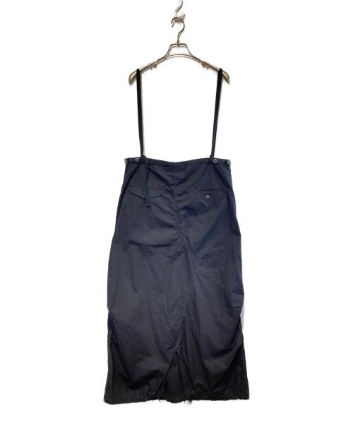BEAMS BOY（ビームスボーイ）BEAMS BOY (ビームスボーイ) ARMY オーバー パンツ アレンジ ワンピース ネイビー サイズ:Freeの古着・服飾アイテム