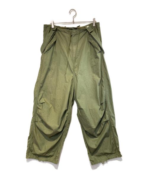 BEAMS BOY（ビームスボーイ）BEAMS BOY (ビームスボーイ) US ARMY オーバーパンツ オリーブ サイズ:Fの古着・服飾アイテム