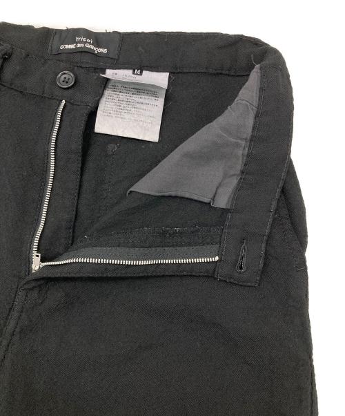 tricot COMME des GARCONS（トリココムデギャルソン）tricot COMME des GARCONS (トリココムデギャルソン) ウールワイドパンツ ブラック サイズ:Mの古着・服飾アイテム