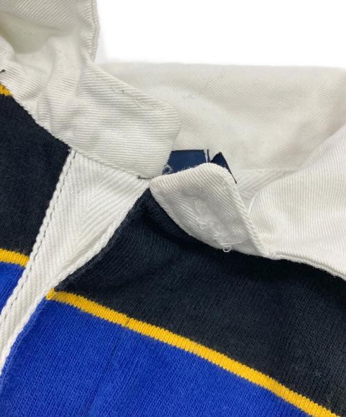 POLO RALPH LAUREN（ポロ・ラルフローレン）POLO RALPH LAUREN (ポロ・ラルフローレン) ［古着］ラガーシャツ ブルー×ブラック サイズ:XLの古着・服飾アイテム