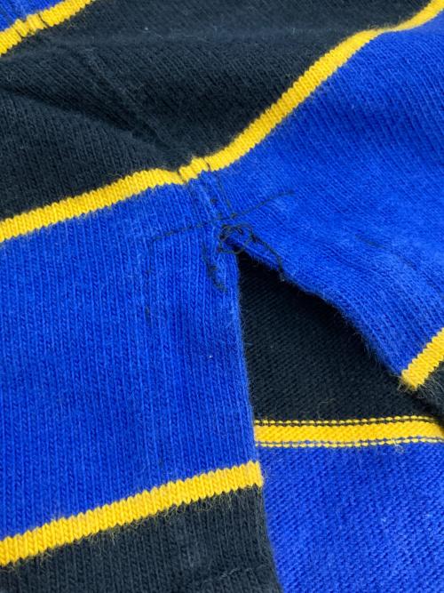 POLO RALPH LAUREN（ポロ・ラルフローレン）POLO RALPH LAUREN (ポロ・ラルフローレン) ［古着］ラガーシャツ ブルー×ブラック サイズ:XLの古着・服飾アイテム