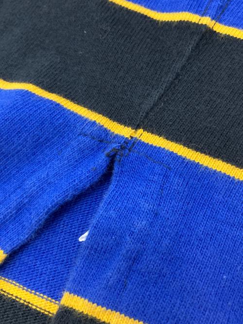 POLO RALPH LAUREN（ポロ・ラルフローレン）POLO RALPH LAUREN (ポロ・ラルフローレン) ［古着］ラガーシャツ ブルー×ブラック サイズ:XLの古着・服飾アイテム