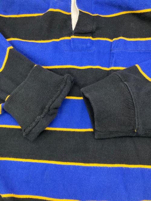 POLO RALPH LAUREN（ポロ・ラルフローレン）POLO RALPH LAUREN (ポロ・ラルフローレン) ［古着］ラガーシャツ ブルー×ブラック サイズ:XLの古着・服飾アイテム