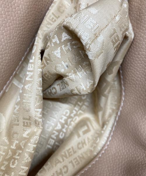 CHANEL（シャネル）CHANEL (シャネル) チョコバーワンショルダーバッグ ベージュの古着・服飾アイテム