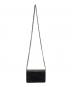 CHANEL (シャネル) カメリアチェーンウォレット ブラック：278000円