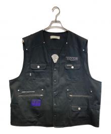 ZUTOMAYO×寅壱（ズトマヨ×トライチ）の古着「ARMY VEST」｜ブラック