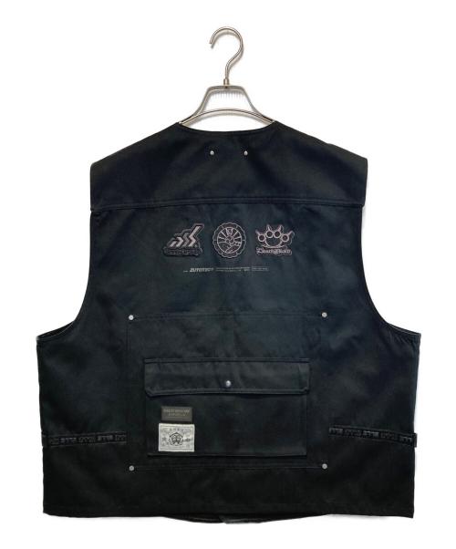 ZUTOMAYO（ズトマヨ）ZUTOMAYO (ズトマヨ) 寅壱 (トライチ) ARMY VEST ブラック サイズ:XLの古着・服飾アイテム