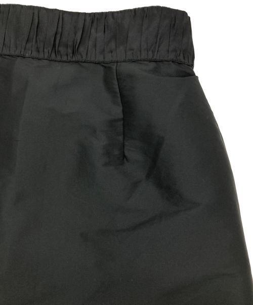 ne quittez pas（ヌキテパ）ne quittez pas (ヌキテパ) Poly Dupion Frill Skirt ブラック サイズ:Mの古着・服飾アイテム