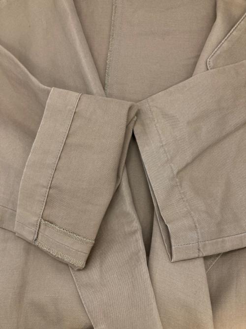 nofl（ノフル）nofl (ノフル) ステンカラーコート ベージュ サイズ:MLの古着・服飾アイテム