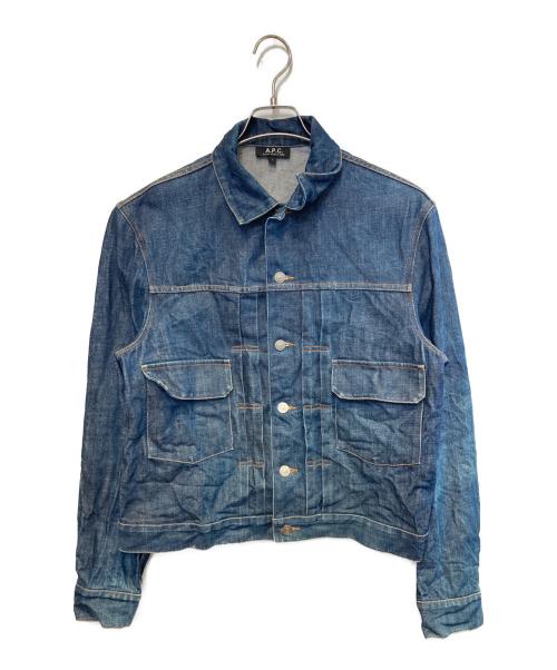 A.P.C.（アーペーセー）A.P.C. (アーペーセー) 2nd Type Denim Jacket インディゴ サイズ:1の古着・服飾アイテム