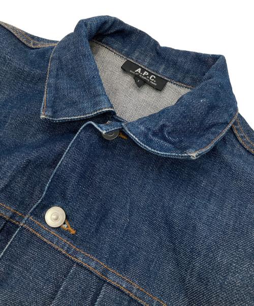 A.P.C.（アーペーセー）A.P.C. (アーペーセー) 2nd Type Denim Jacket インディゴ サイズ:1の古着・服飾アイテム