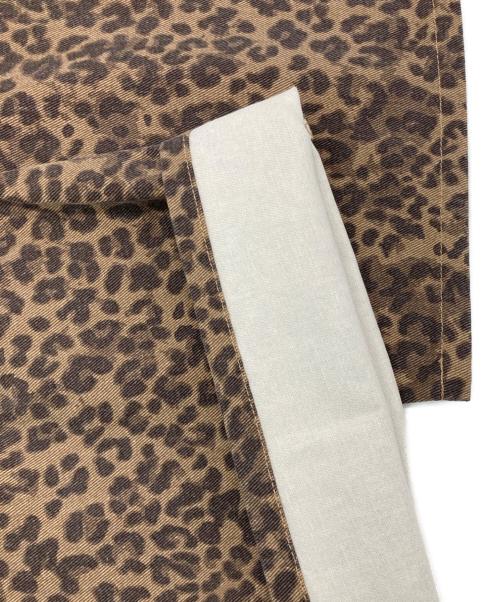 SLY（スライ）SLY (スライ) LEOPARD WIDE LEG PT-D ブラウン サイズ:1の古着・服飾アイテム