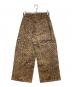 SLY (スライ) LEOPARD WIDE LEG PT-D ブラウン サイズ:1：5000円