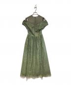 Ameriアメリ）の古着「LACE KUNG FU DRESS」｜グリーン