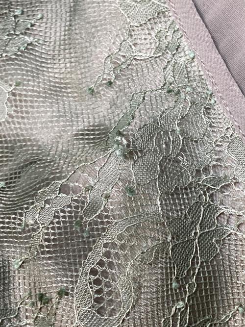 Ameri（アメリ）Ameri (アメリ) LACE KUNG FU DRESS グリーン サイズ:Mの古着・服飾アイテム