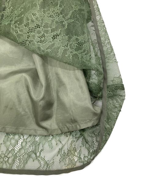 Ameri（アメリ）Ameri (アメリ) LACE KUNG FU DRESS グリーン サイズ:Mの古着・服飾アイテム