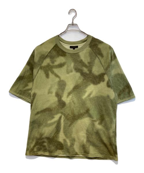 season3（シーズンスリー）season3 (シーズンスリー) クルーネックTシャツ グリーン サイズ:Lの古着・服飾アイテム