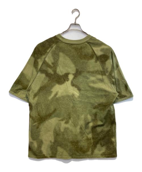 season3（シーズンスリー）season3 (シーズンスリー) クルーネックTシャツ グリーン サイズ:Lの古着・服飾アイテム