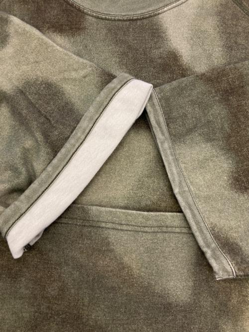 season3（シーズンスリー）season3 (シーズンスリー) クルーネックTシャツ グリーン サイズ:Lの古着・服飾アイテム
