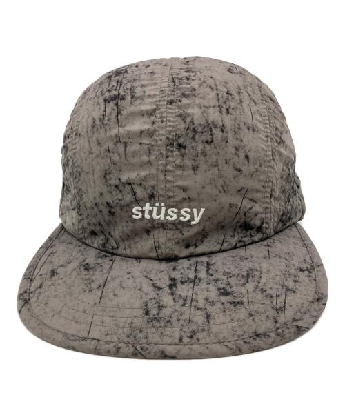 stussy（ステューシー）stussy (ステューシー) Dyed Nylon Bungee Camp Cap カーキの古着・服飾アイテム