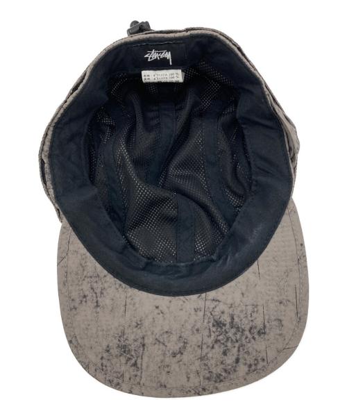 stussy（ステューシー）stussy (ステューシー) Dyed Nylon Bungee Camp Cap カーキの古着・服飾アイテム
