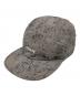 stussy（ステューシー）の古着「Dyed Nylon Bungee Camp Cap」｜カーキ