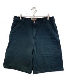 stussy（ステューシー）の古着「WASHED CANVAS WORK SHORT」｜ブラック