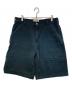 stussy（ステューシー）の古着「WASHED CANVAS WORK SHORT」｜ブラック
