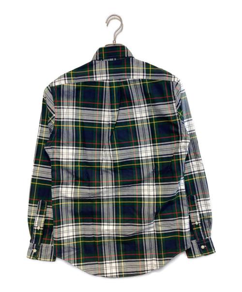 RALPH LAUREN（ラルフローレン）RALPH LAUREN (ラルフローレン) チェックBDシャツ グリーン×ホワイト サイズ:XSの古着・服飾アイテム