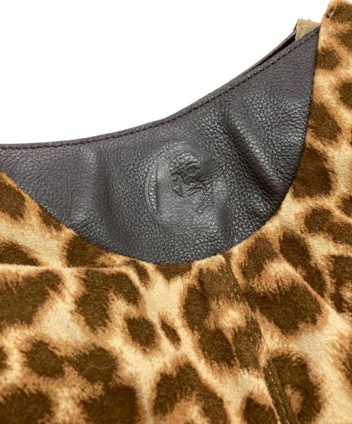 Hysteric Glamour（ヒステリックグラマー）Hysteric Glamour (ヒステリックグラマー) レオパードワンショルダーバッグ ブラウン×ベージュの古着・服飾アイテム