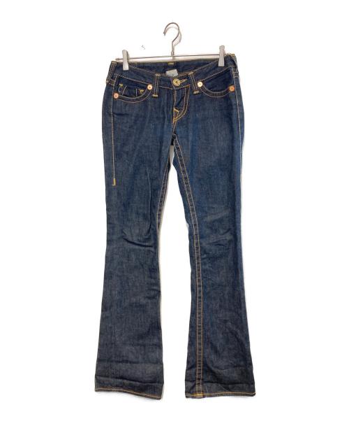 TRUE RELIGION（トゥルー レリジョン）TRUE RELIGION (トゥルー レリジョン) フレアデニムパンツ インディゴ サイズ:26の古着・服飾アイテム