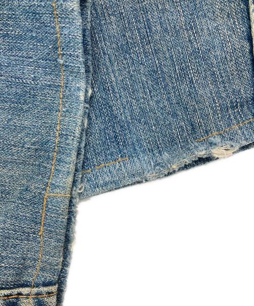 TRUE RELIGION（トゥルー レリジョン）TRUE RELIGION (トゥルー レリジョン) ダメージフレアデニムパンツ インディゴ サイズ:24の古着・服飾アイテム