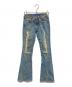 TRUE RELIGION（トゥルー レリジョン）の古着「ダメージフレアデニムパンツ」｜インディゴ