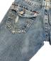 中古・古着 TRUE RELIGION (トゥルー レリジョン) ダメージフレアデニムパンツ インディゴ サイズ:24：6000円