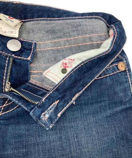 TRUE RELIGION（トゥルー レリジョン）TRUE RELIGION (トゥルー レリジョン) ハーフデニムパンツ インディゴ サイズ:27の古着・服飾アイテム