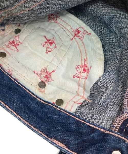 TRUE RELIGION（トゥルー レリジョン）TRUE RELIGION (トゥルー レリジョン) ハーフデニムパンツ インディゴ サイズ:27の古着・服飾アイテム