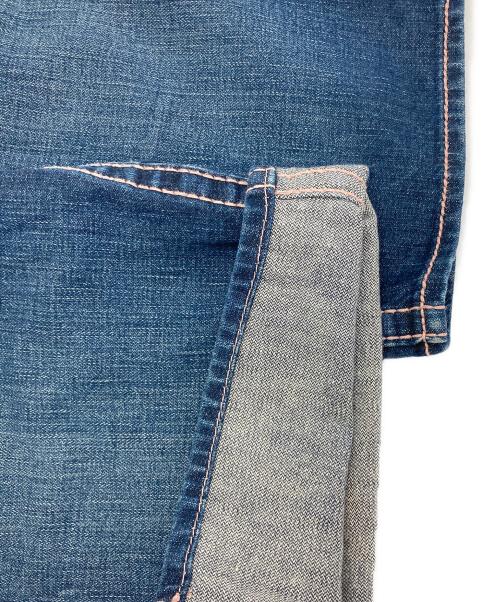 TRUE RELIGION（トゥルー レリジョン）TRUE RELIGION (トゥルー レリジョン) ハーフデニムパンツ インディゴ サイズ:27の古着・服飾アイテム